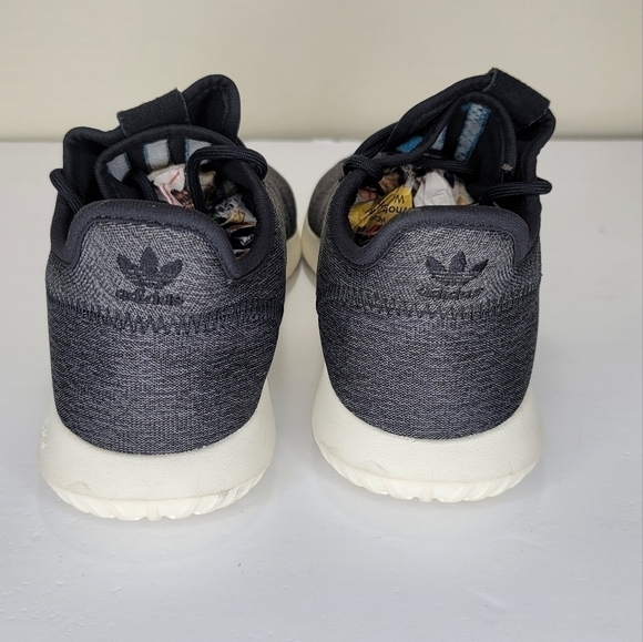 ADIDAS ORIGINALS TUBULAR SHADAW WOMEN'S RUNNING SHOES CQ2460 BLCK/WHITE Size 8 - Picture 4 of 7